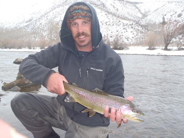 Ryan Sand with a nice rainbow.