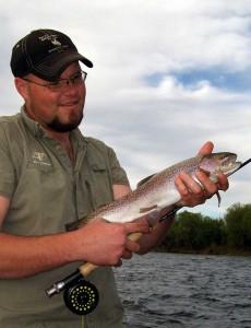 Ian Callonge catches a nice bow